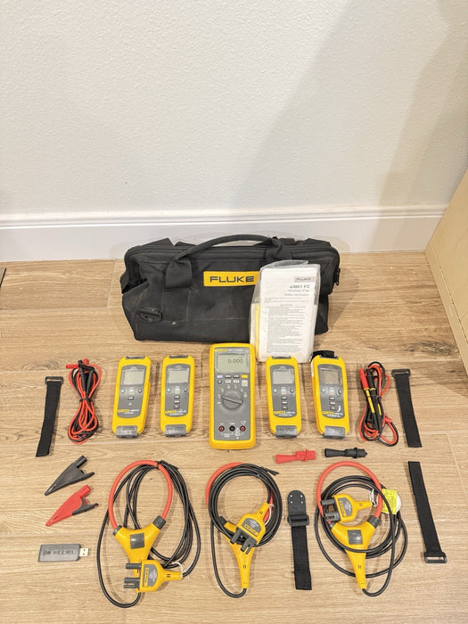 FLUKE 3000 FC IND WIRELESS MULTIMETER INDUSTRIAL KIT (CALIBRATED 2023)
