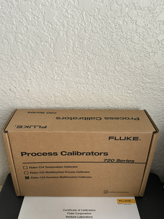 FLUKE 726 PRECISION MULTIFUNCTION CALIBRATOR (MFG-2024) CALIBRATED 2024 - NEW