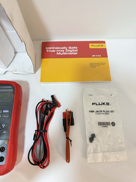 FLUKE 28 II EX INTRINSICALLY IP67 METER (NEW) FREE SHIPPING & SHIPS FAST