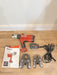RIDGID RP 340 PRESS TOOL WITH BATTERY & 2 JAWS (TESTED) FREE SHIPPING