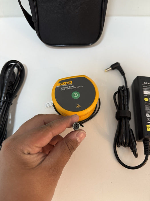FLUKE INCU II STH SKIN TEMPERATURE HEATER W/ CHARGER & BAG - SHIPS FAST