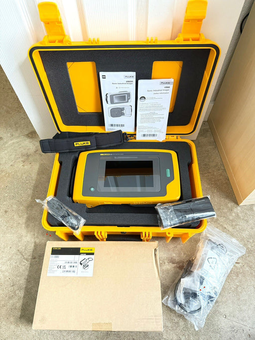 FLUKE ii900 INDUSTRIAL ACOUSTIC IMAGER W/BATTERIE & CHARGER-FREE SHIPPING