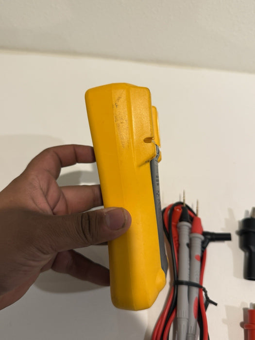 FLUKE 117 TRUE RMS MULTIMETER W/LEADS & CLIPS (TESTED) SHIPS FAST