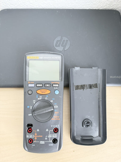 FLUKE 1587 INSULATION TESTER (PARTS ONLY) DOESN’T WORK