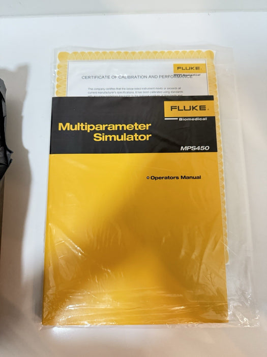 FLUKE MPS450 MULTIPARAMETER SIMULATOR (NEW FACTORY SEALED)  RARE TO FIND NEW