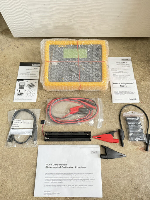 FLUKE 1623-2 BASIC EARTH GROUND TESTER GEO / NEW SEALED - FREE SHIPPING