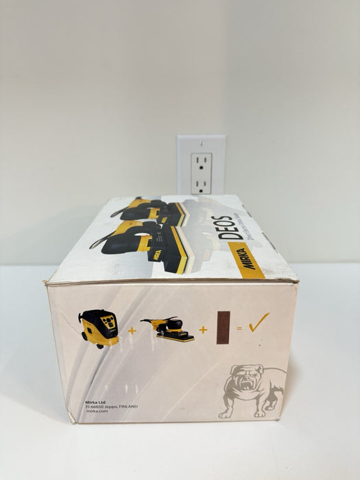 MIRKA DEOS 353XCV DIRECT ELECTRIC ORBITAL SAMDER (NEW FACTORY SEALED) SHIPS FAST