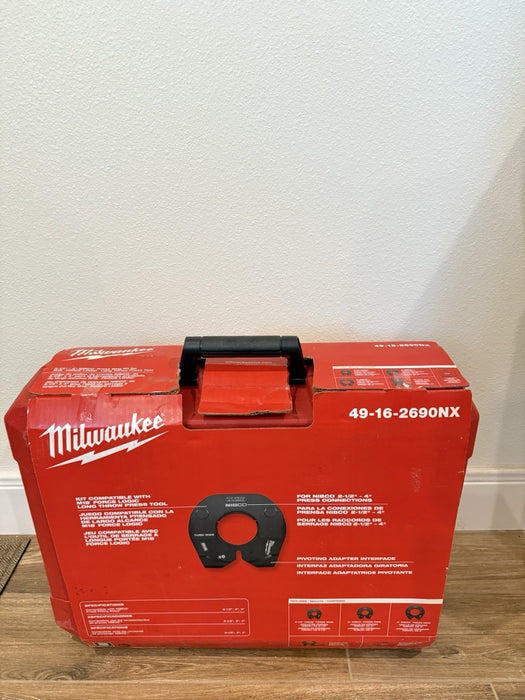 MILWAUKEE 49-16-2690NX 2-1/2" - 4" NIBCO PRESS RING KIT (NEW FACTORY SEALED) NEW