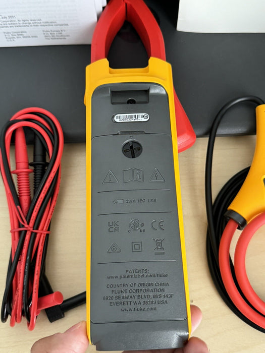Fluke 393 FC CAT III 1500V True TRMS Wireless Clamp Meter W / iFlex - SHIPS FAST