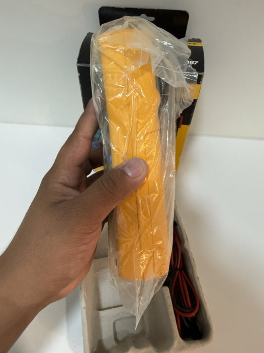 FLUKE 187 TRUE RMS MULTIMETER W/ LEADS (NEW FACTORY SEALED) FREE SHIPPING