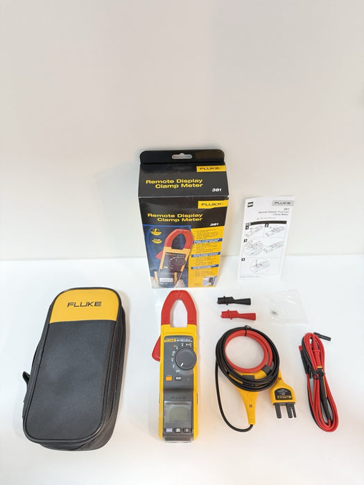 FlLUKE 381 REMOTE DISPLAY CLAMP METER (NEW FACTORY SEALED) MFD 2025 - USA MADE