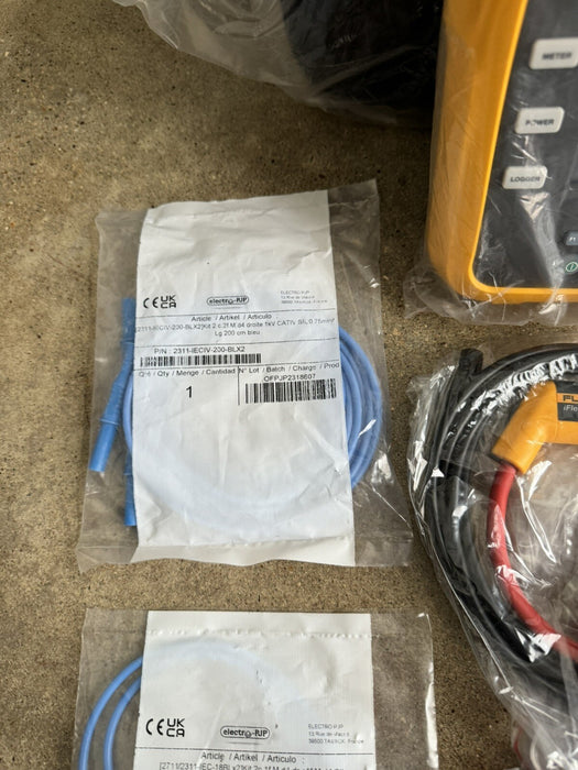 Fluke 1732 Three-Phase Energy Logger W / Iflex 1500-12 (CALIBRATED 2023-2024)