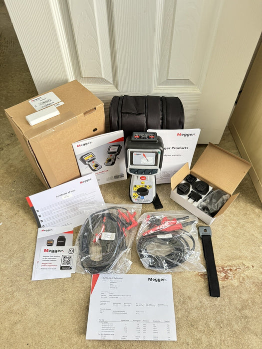 Megger DLRO2X Ducter Low Resistance Ohmmeter & Data Storage / FACTORY NEW
