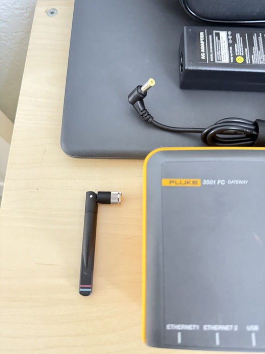 FLUKE 3501 FC GATEWAY W / BAG & POWER SUPPLY - FREE SHIPPING