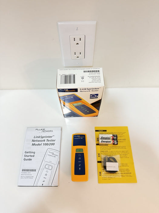 FLUKE NETWORKS LINKSPRINTER 100 TESTED (NEW FACTORY SEALED) SHIPS FAST NEW