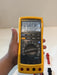 FLUKE 189 TRUE RMS MULTIMETER W/ LEADS & CLIPS - FREE SHIPPING