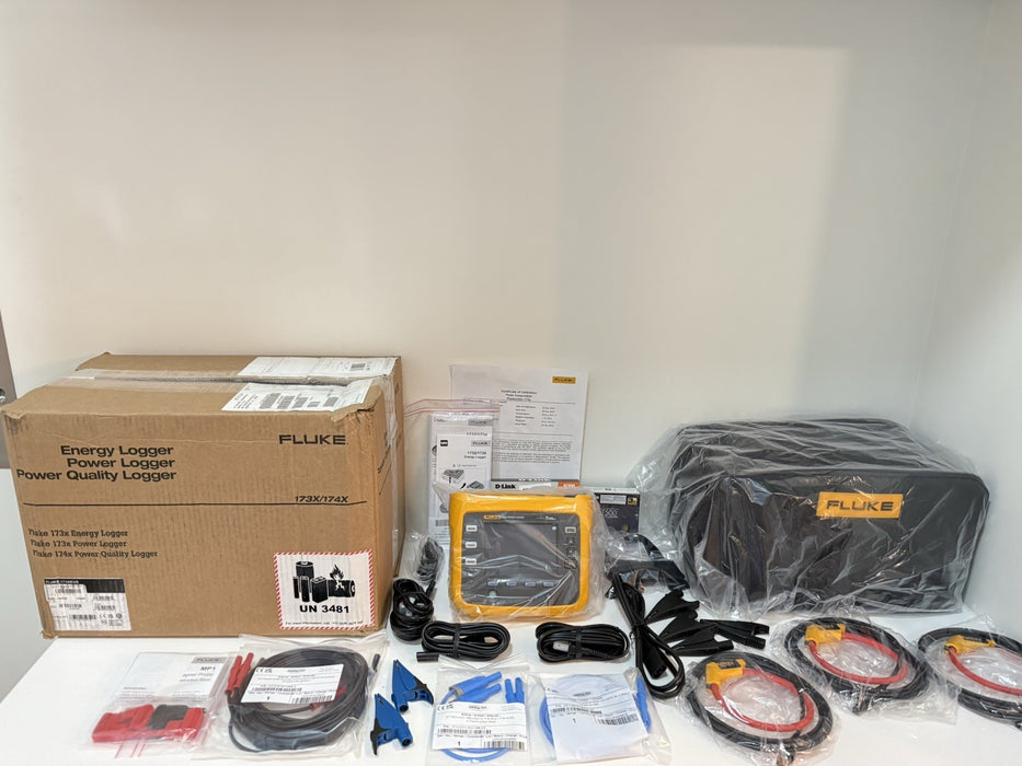 FLUKE 1734/EUS ENERGY LOGGER (NEW FACTORY BOX) CALIBRATED 2025 - SHIPS FAST