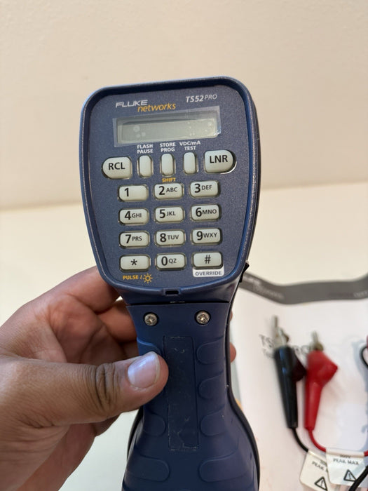 FLUKE NETWORKS TS52 PRO TEST SET (TESTED) SHIPS FAST