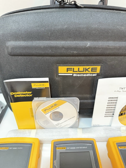 FLUKE BIOMEDICAL TNT 12000D X-RAY W/ DOSEMATE 12000WD KIT (TESTED) FREE SHIPPING