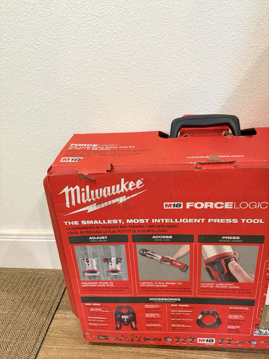 MILWAUKEE 2773-22L M18 1/2”- 1” JAWS LONG THROW PRESS TOOL KIT -FACTORY NEW SEAL