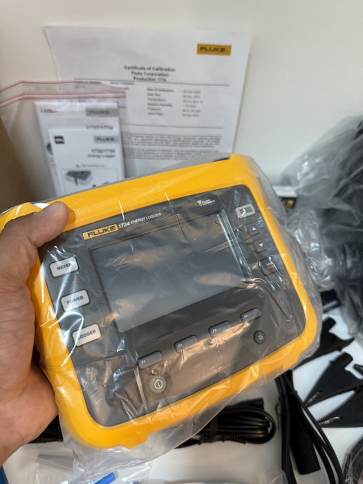 FLUKE 1734/EUS ENERGY LOGGER (NEW FACTORY BOX) CALIBRATED 2025 - SHIPS FAST