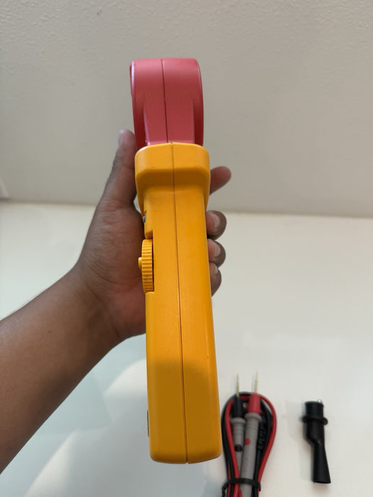 FLUKE 1630 EARTH GROUND CLAMP W/ LEADS - FREE SHIPPING / PERFECT CONDITION