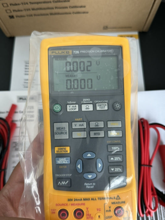 FLUKE 726 PRECISION MULTIFUNCTION CALIBRATOR (MFG-2024) CALIBRATED 2024 - NEW