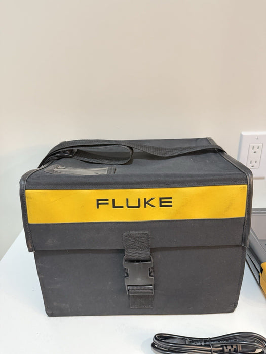 FLUKE 434 SERIES II ENERGY ANALYZER W/ACCESSORIES - SHIPS FREE (TESTED)