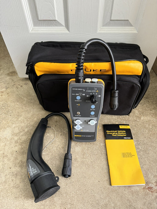 Fluke FEV100/TY1 Adapter Kit for Electric Vehicle Charging Stations / SHIPS FAST