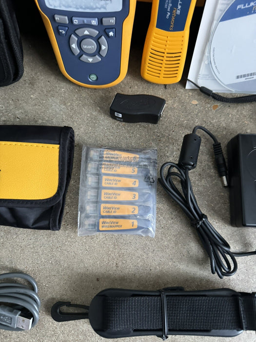 FLUKE NETWORKS LRAT-2000 KIT TESTER W FLUKE INTELLITONE PROBE (FREE SHIPPING)