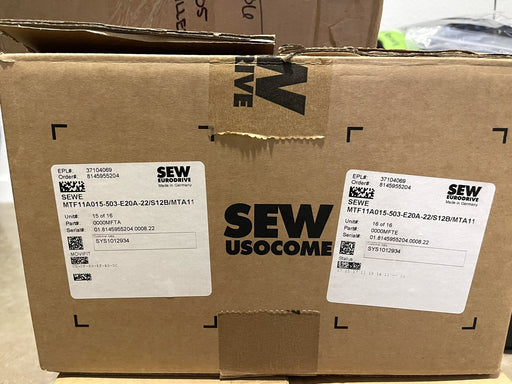 SEWE MTF11A015-503-E20A-22/S12B/MTA11 (NEW IN BOX )