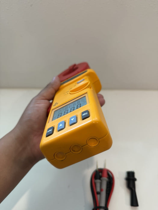 FLUKE 1630 EARTH GROUND CLAMP W/ LEADS - FREE SHIPPING / PERFECT CONDITION