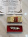 CASE 5039 FIVE BLADE SOWBELLY KNIFE GENUINE PEARL1993 1 OF 10 & CERTIFICATE RARE