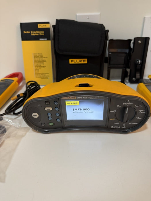 FLUKE SMFT-1000/PRO MULTIFUNCTION PV TESTER & PERFORMANCE ANALYZER (NEW SEALED)