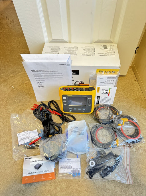 Fluke 3540 FC KIT 3-Phase Power/Monitoring Kit Fluke Connect (SHIPS NEXT DAY)