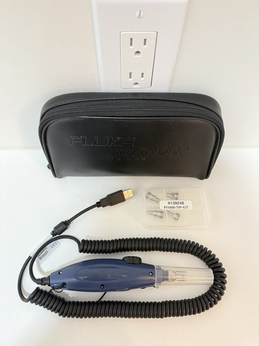 FLUKE FI-1000-KIT USB VIDEO PROBE & 4 TIP SET - SHIPS FAST