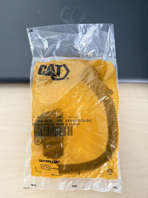 CAT 266-1475: 4 PIN CONNECTOR POSITION SENSOR (GENUINE OEM) NEW
