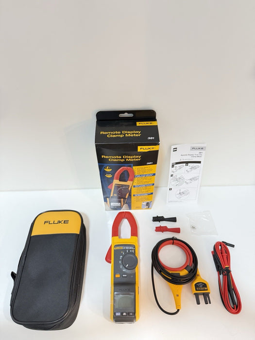 FlLUKE 381 REMOTE DISPLAY CLAMP METER (NEW FACTORY SEALED) MFD 2025 - USA MADE