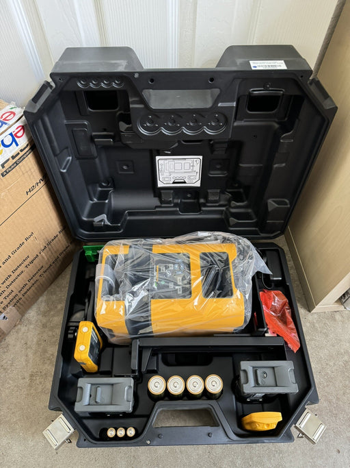 FLUKE PLS HV2G SYS GREEN ROTARY LASER SYSTER W/ DETECTOR (NEW SEALED) SHIPS FREE