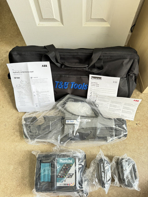 ABB Thomas & Betts TBM14CR-LI Open Crimp Tool, 14-Ton 18V Li - NEW SEALED
