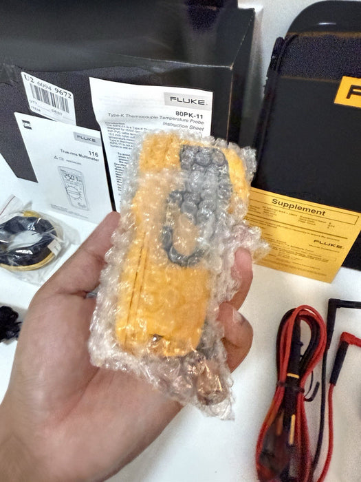FLUKE 116/62 MAX+ TECHNICIANS COMBO KIT (NEW FACTORY SEALED) SHIPS FAST
