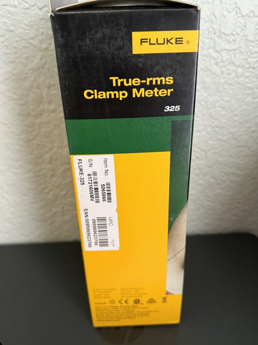 Fluke 325 True RMS DC AC Current and Voltage Tester Capacitance Clamp (NEW)