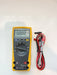 FLUKE 77-IV MULTIMETER W / LEAD SET (PARTS ONLY) FOR PARTS