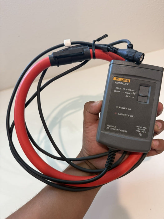 FLUKE i2000 FLEXIBLE AC CURRENT CLAMP (SHIPS FAST) TESTED
