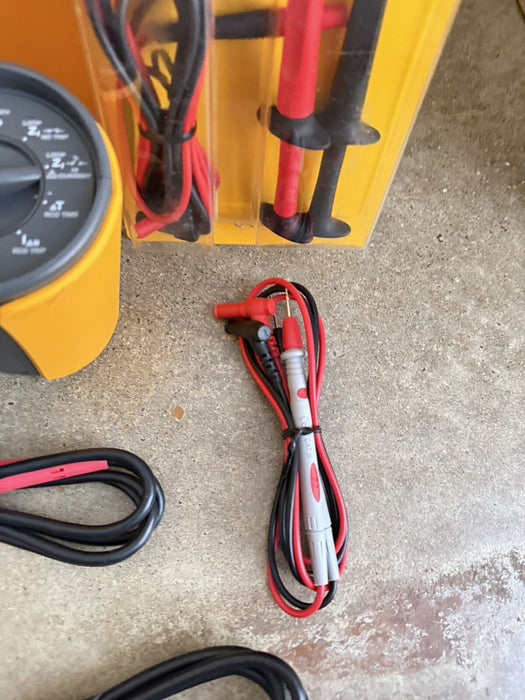FLUKE 1664 FC US MULTIFUNCTION TESTER W/ TL220 LEAD KIT (TESTED) FREE SHIPPING
