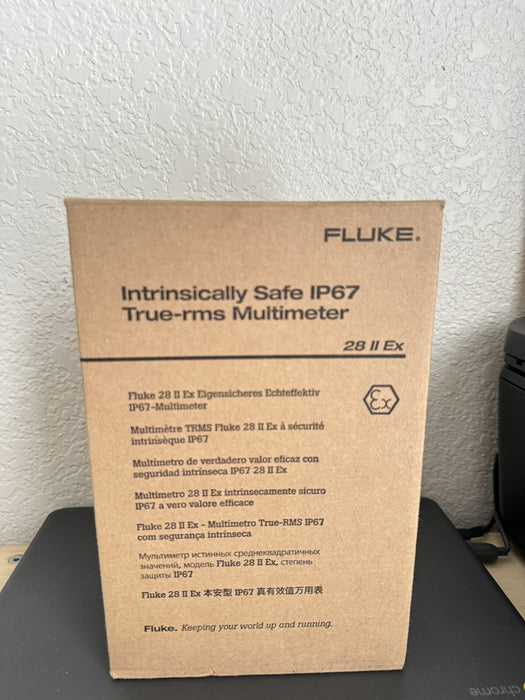 FLUKE 28 II EX INTRINSICALLY IP67 METER / NEW FACTORY SEALED / FREE SHIPPING