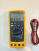 FLUKE 189 TRUE RMS MULTIMETER W/ LEADS & CLIPS - FREE SHIPPING