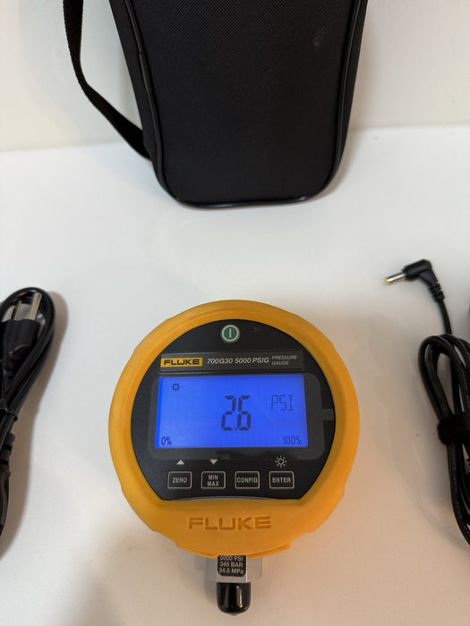FLUKE 700G30 5000 PSIG DIGITAL TEST CALIBRATION PRESSURE GAUGE (TESTED)