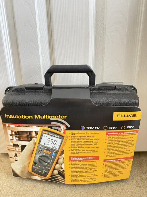 FLUKE 1587 FC 2 IN 1 HANDHELD DIGITAL INSULATION MULTIMETER /NEW - FREE SHIPPING