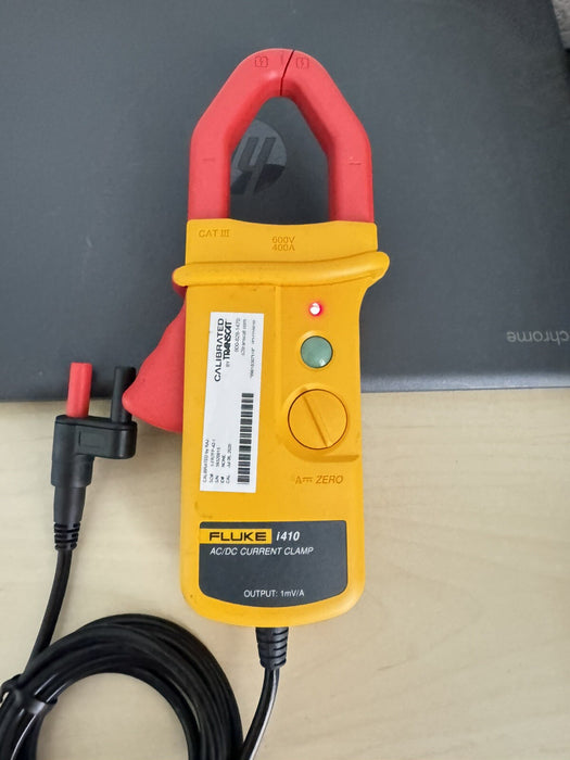 Fluke i410 AC/DC Current Clamp Multimeter Accessory / CALIBRATED 2020